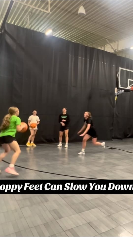 Reel: choppy feet can slow you down